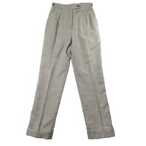 Collection Harve Bernard Women Petite Dress Pants 100% Wool Lined Size 6P